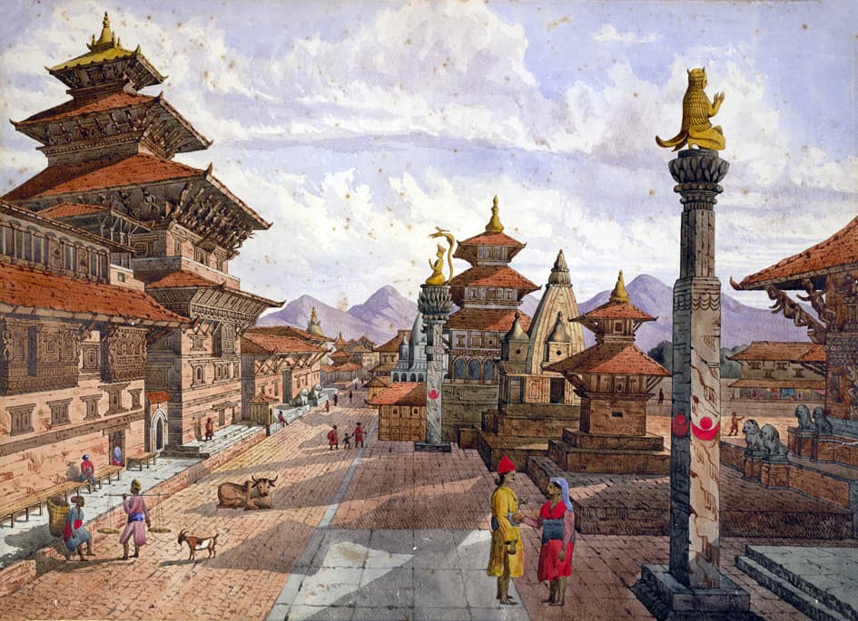 Photograph of Patan Durbar Square